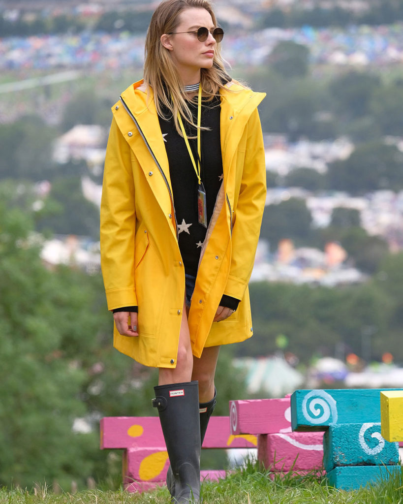 Margot Robbie at Glastonbury