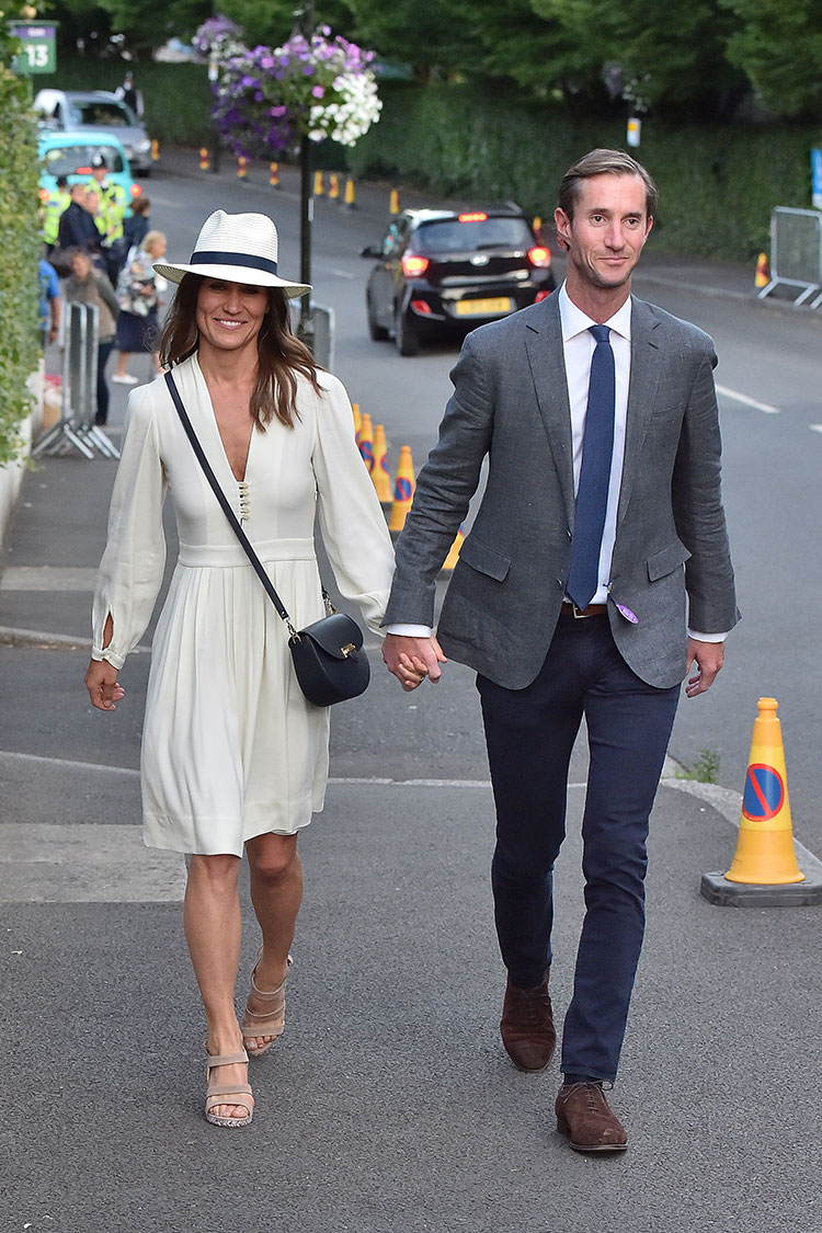 Pippa Middleton and new husband James Matthews are clearly big fans of Wimbledon.