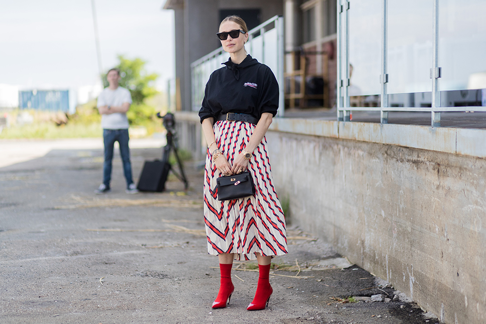 Print Mini Skirts: Pernille Teisbaek at Copenhagen Fashion Week