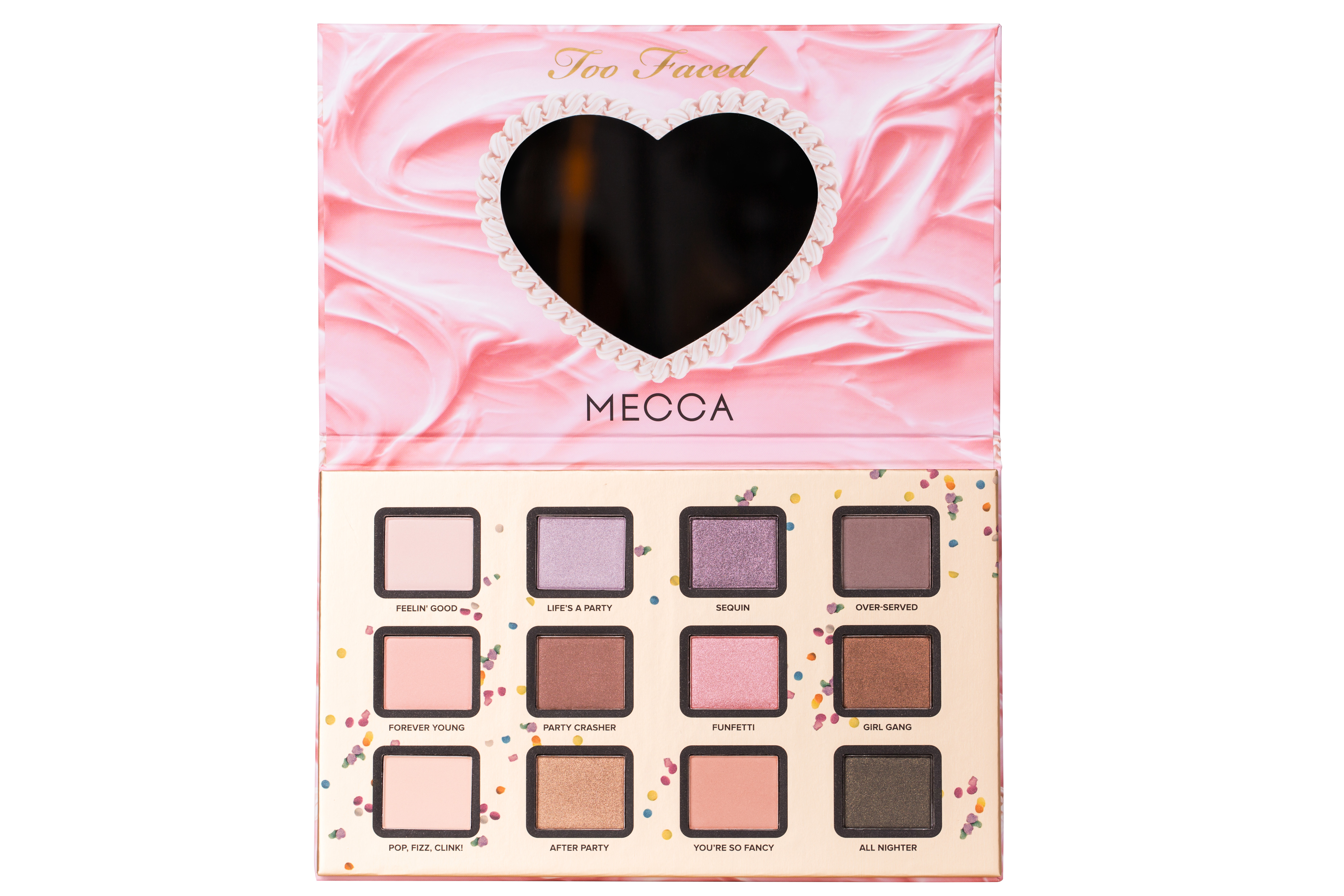 MECCA Cosmetica 20 Birthday X Too Faced Funfetti Palette, $62