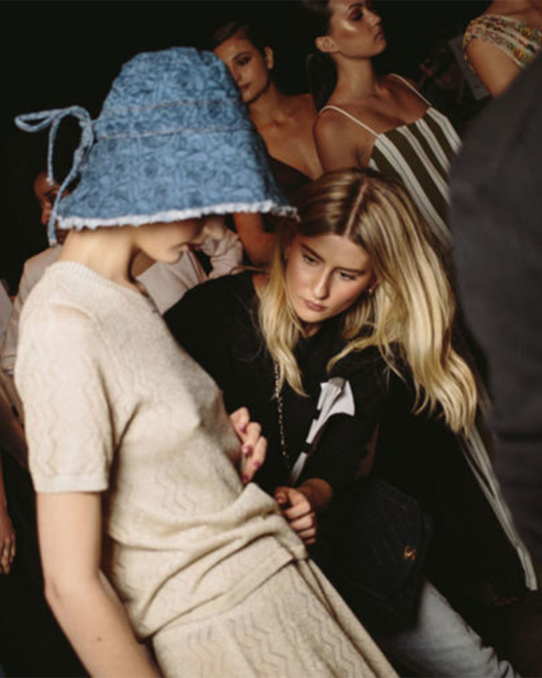 The making of a fashion show