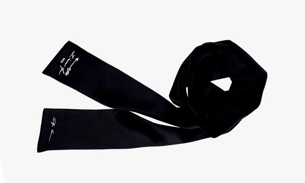 Dylan Kain Lamour Fou Silk Scarf, $129, from Superette