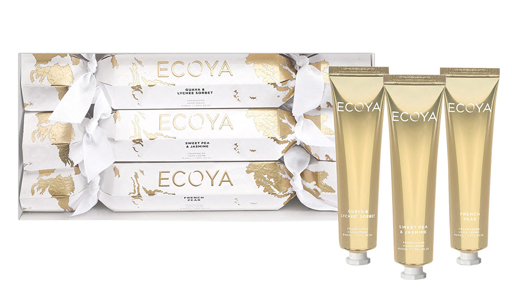 Ecoya 3-Piece Hand Cream Gift Set, $40