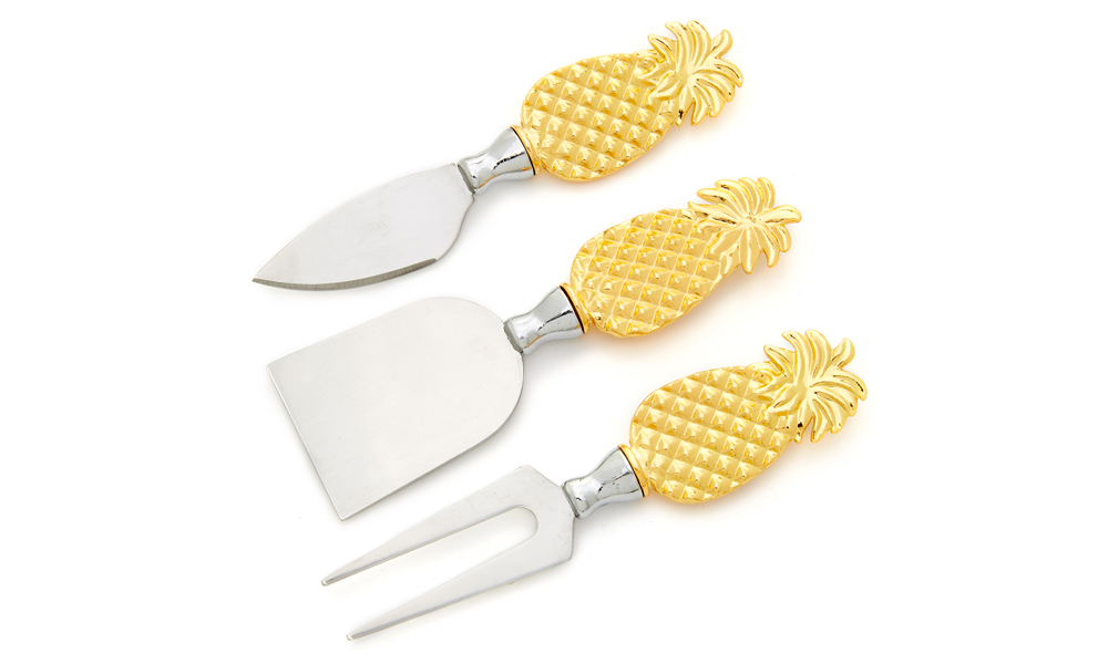 Gift Boutique Pineapple Cheese Knives set of 3 $44 from shopbop.com