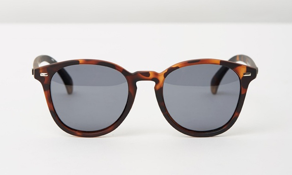 Le Specs Bandwagon Sunglasses in Matte Tort $78 from the iconic.co.nz