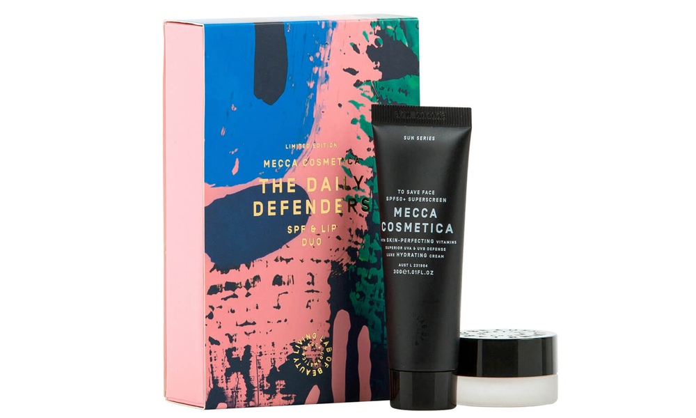 MECCA COSMETICA The Daily Defenders SPF & Lip Duo, $31 from meccabeauty.co.nz