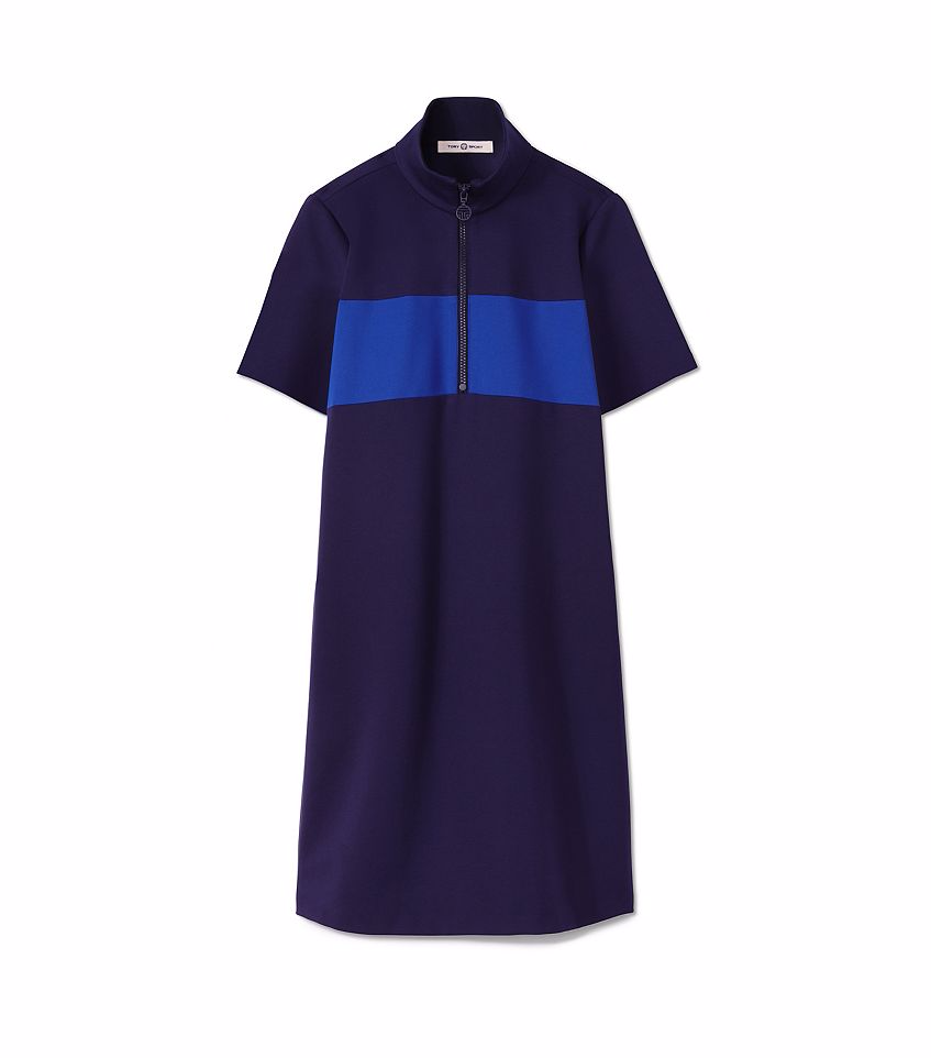 Cult athleisure brands we want to shop right now: TORY SPORT Tech Ponte Zip-front Dress, $198 USD (approx. $285 NZD) Cut for a flattering fit, this dress has the perfect balance of structure and stretch. It is wrinkle-resistant, holds its shape and has just the right amount of give, making it the ideal travel companion and go-to wardrobe essential.