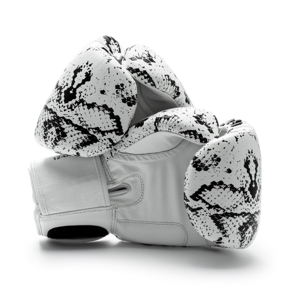 Cult athleisure brands we want to shop right now: UNIT NINE white python boxing gloves, $125.00 AUD (approx. $140 NZD) These 12oz gloves are made of 100% real cow hide leather and have a large velcro wrist closure for a secure fit.