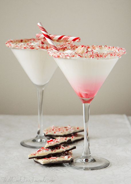 Miss FQ's 8 cocktails to get you in the holiday spirit: White Chocolate Peppermint Bark Martini