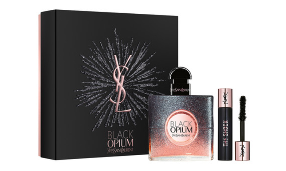 Yves Saint Laurent Black Opium Floral Shock 50ml EDP Gift Set, 2-Piece $180