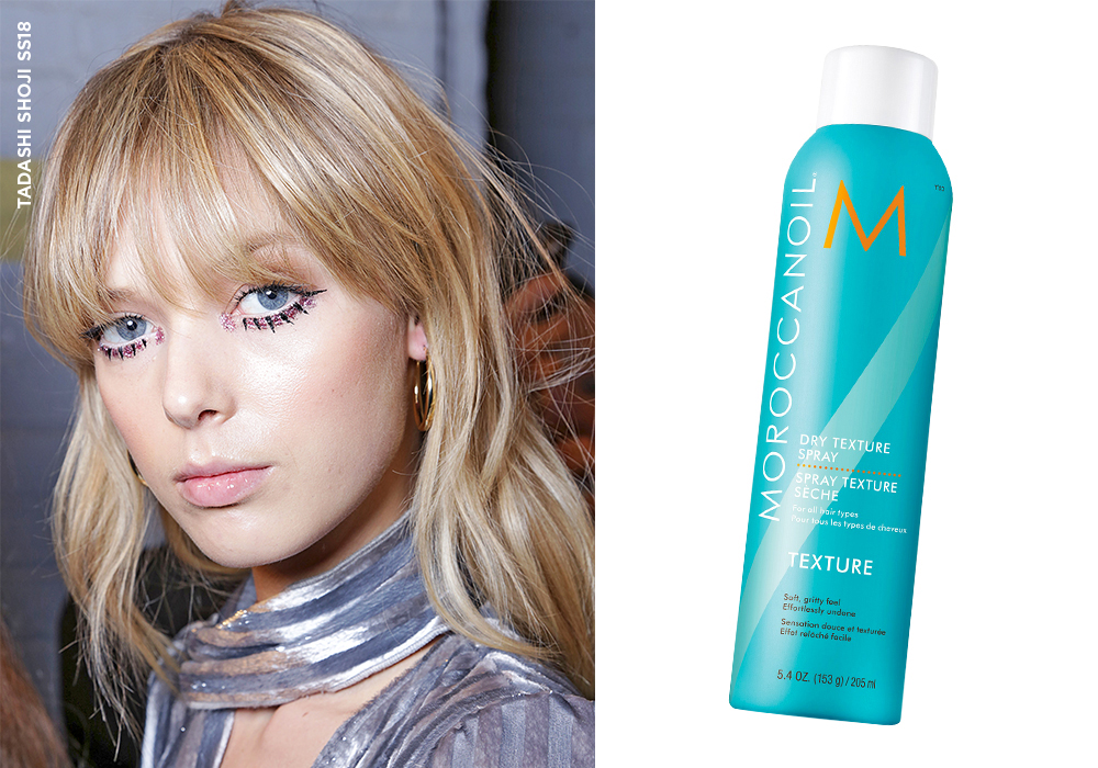 Bangin’ Choppy, piecey bangs are major for hair of any length, but to really nail the look, try a shag. The key: A good fringe requires a pro to create it, so head to a salon armed with inspo pics. A lob that sits just above the shoulders is the ideal easy-care pairing. Style with Moroccanoil Dry Texture Spray, $53.