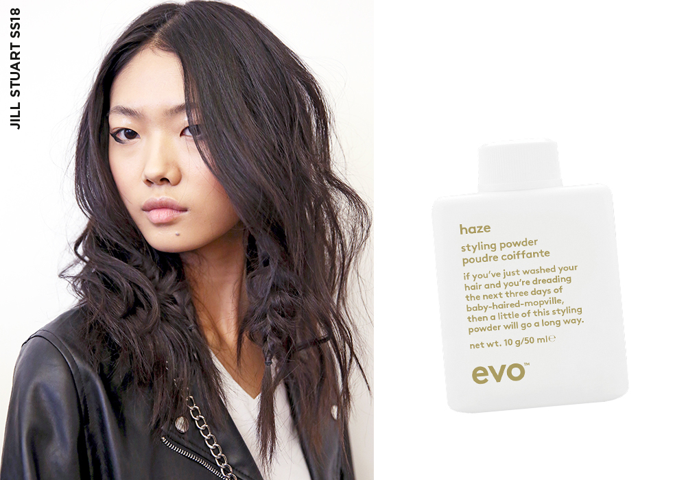 Braidy Bunch Make way for micro-braids; the woven accent upgrades any ’do to something a bit extra. The key: Hair should still be clean and shiny, but sprinkling a little hair powder along lengths will give the braids better grip. Try Evo Haze Styling Powder, $46.
