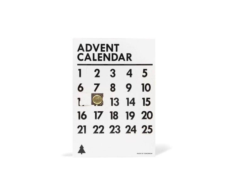 Advent calendar, $35, from Shut The Front Door.