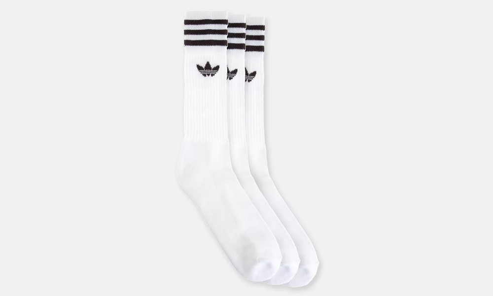 Adidas Crew Socks, $22, from The Iconic