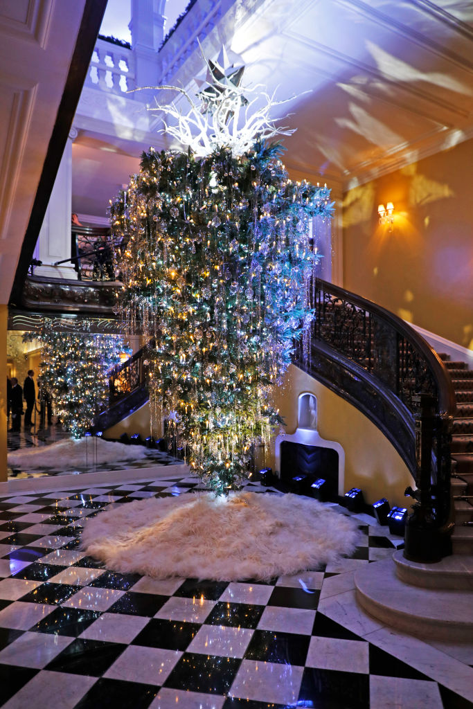 Claridge's iconic Christmas tree - this year designed by the one and only Karl Lagerfeld - makes this London hotel a must-see attraction.