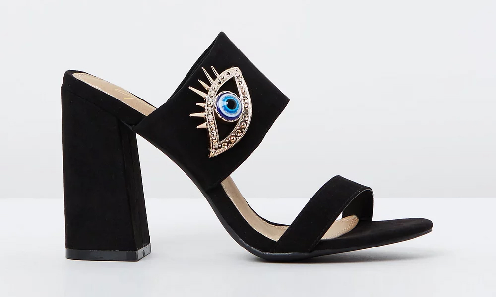 Spurr Nada Embellished Mules $78 from the Iconic