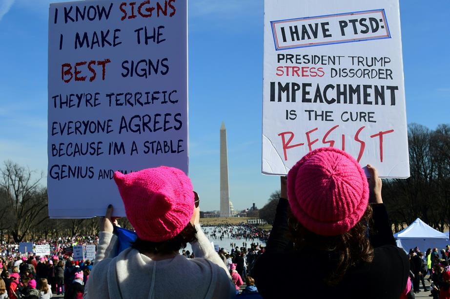 Everything that happened at the Women’s March 2018 (including all the best signs)