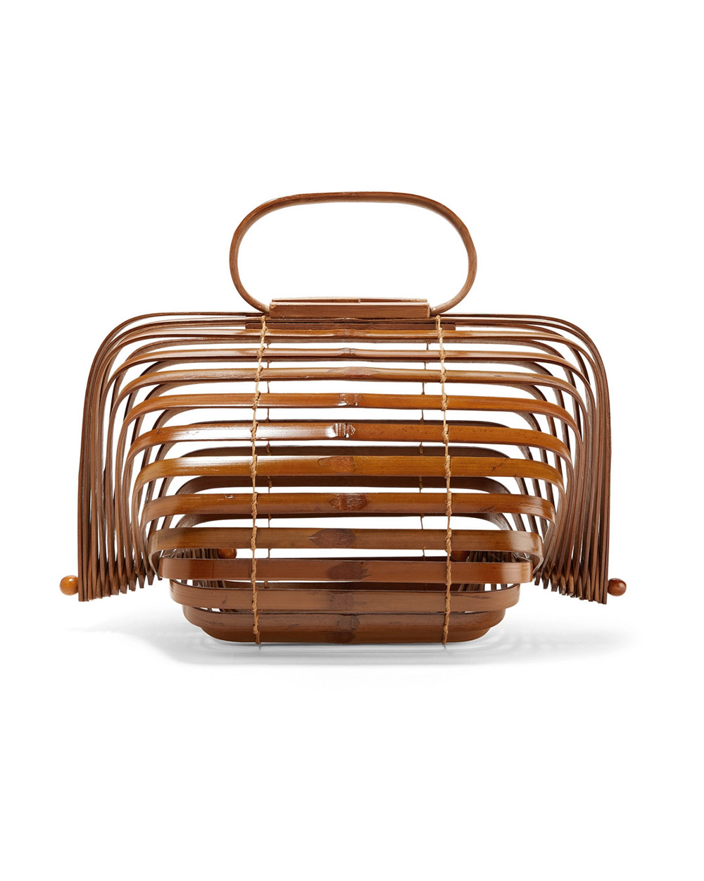 CULT GAIA Lilleth small collapsible bamboo tote$261