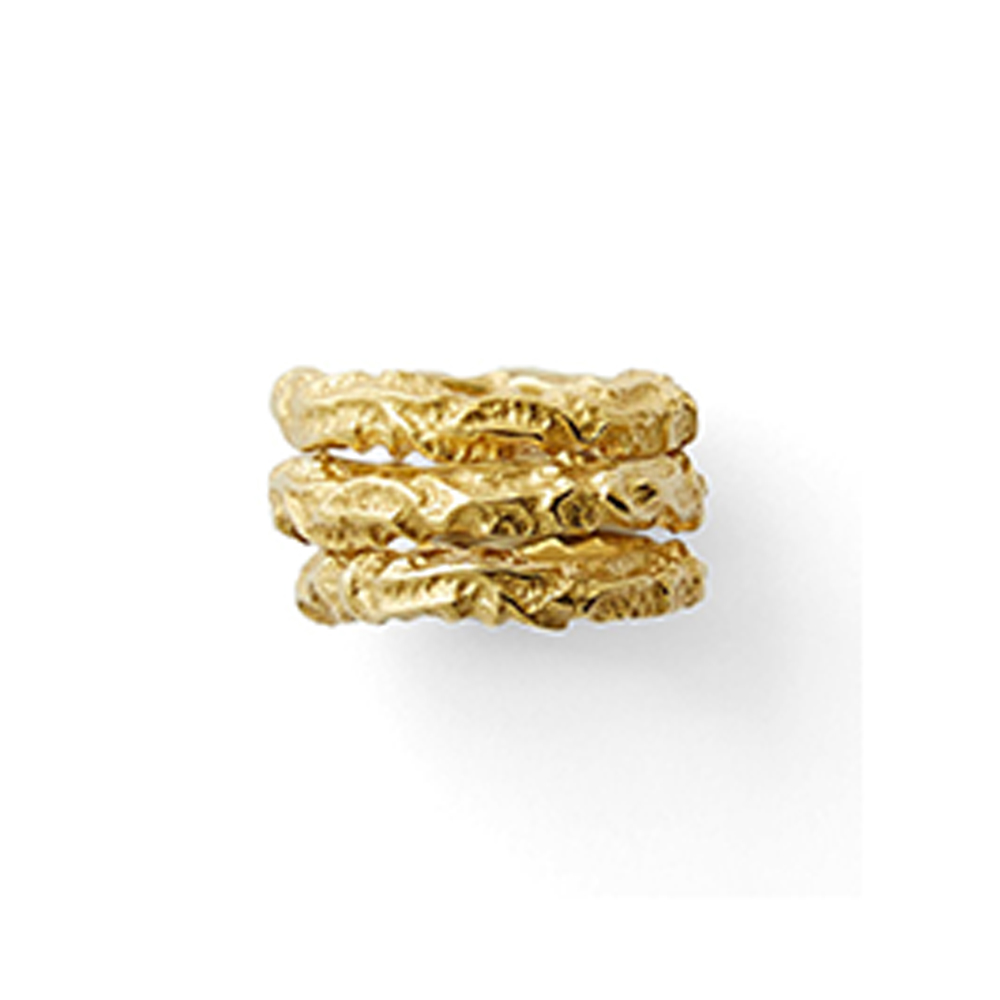 Love and Object Olympia Allegra Gold Ring 9ct Solid Yellow Gold, $1,290