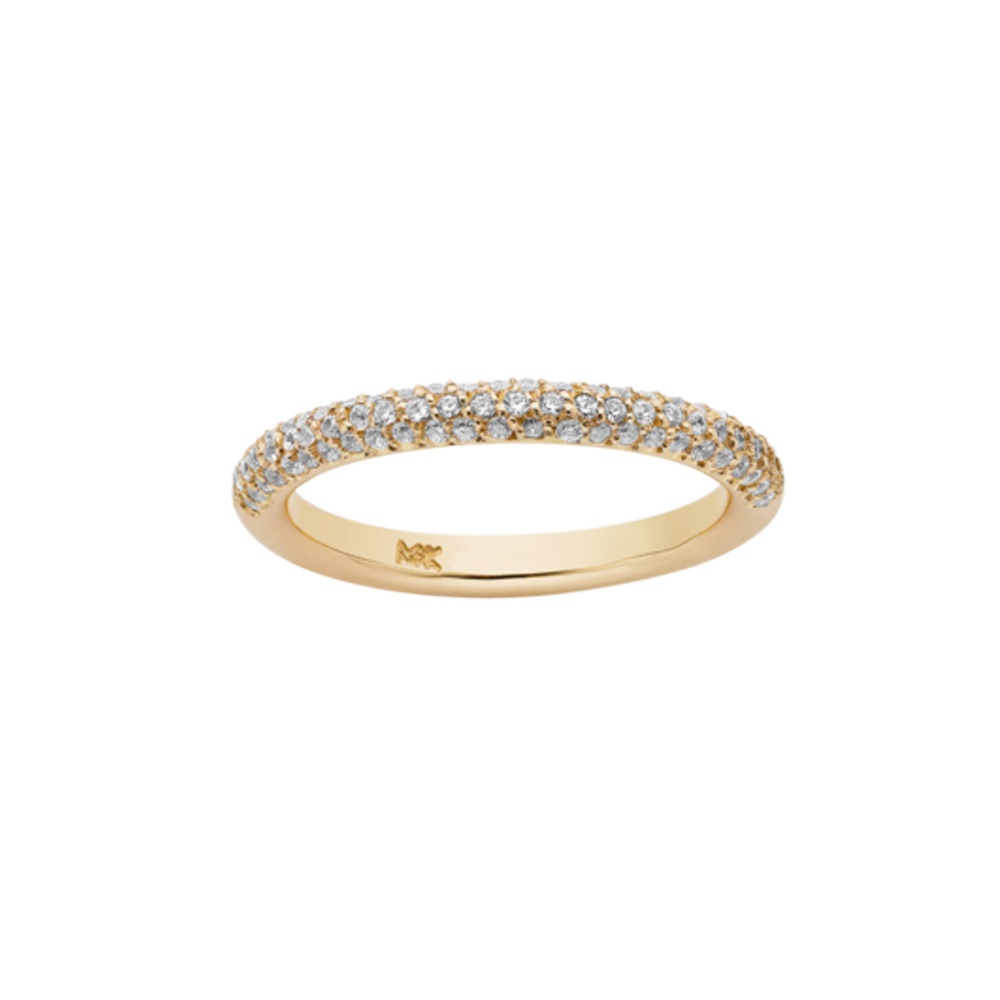 Meadowlark Halo Band Pave, 14ct Yellow Gold, $2,839