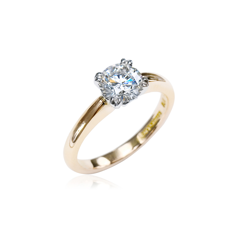 Sutcliffe Jewellery, Fairytale Finery Classic 18 Carat Gold Solitaire, From $4,500