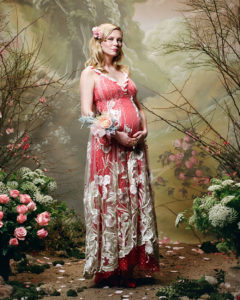 Kirsten Dunst pregnant in Rodarte lookbook