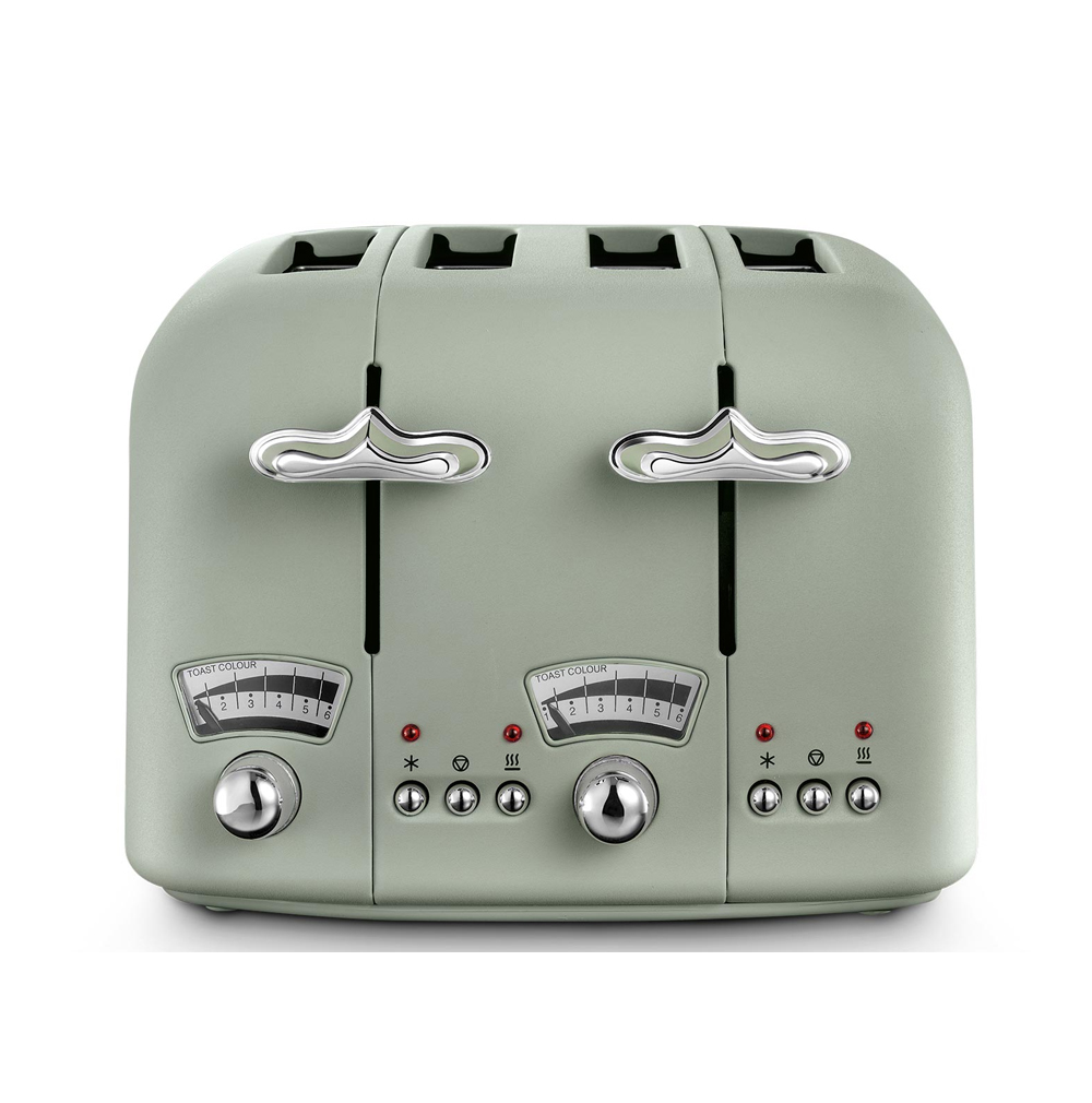 Kitchen Appliance Upgrade Our pick: DeLonghi Argento 4 Slice Toaster, $129.99 from Smith & Caughey’s