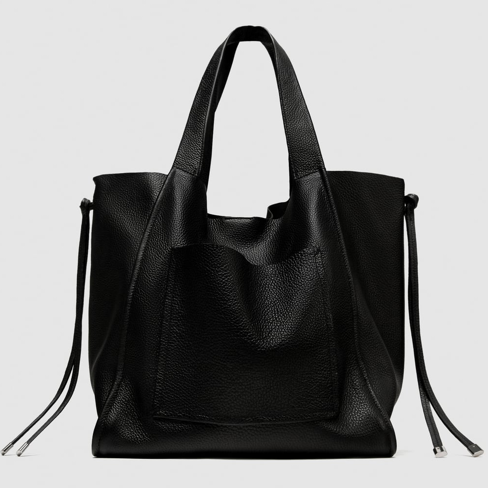 Leather Tote, $139 from Zara_closet-staples-gallery-1000x1000