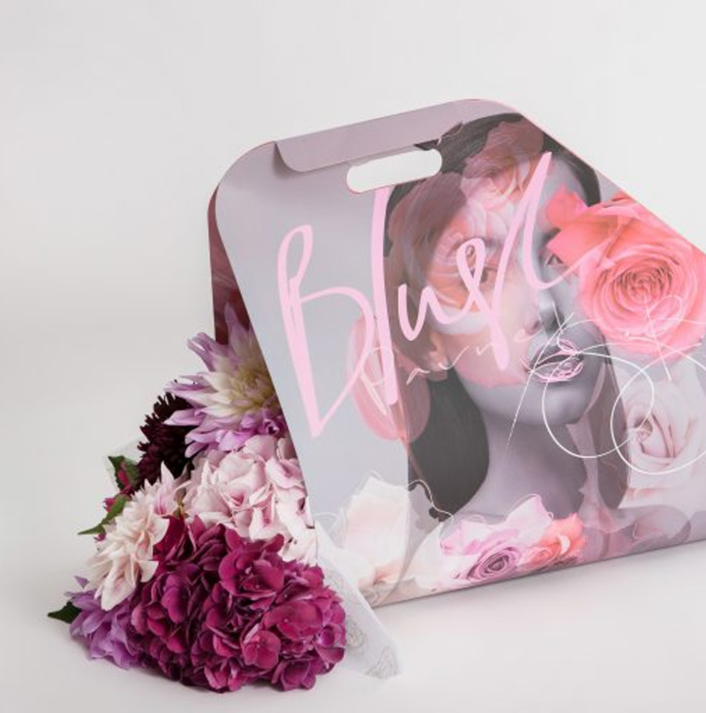 Blooms Our pick: Limited Edition Hand-tied Carrier (pinks), $100 from Blush