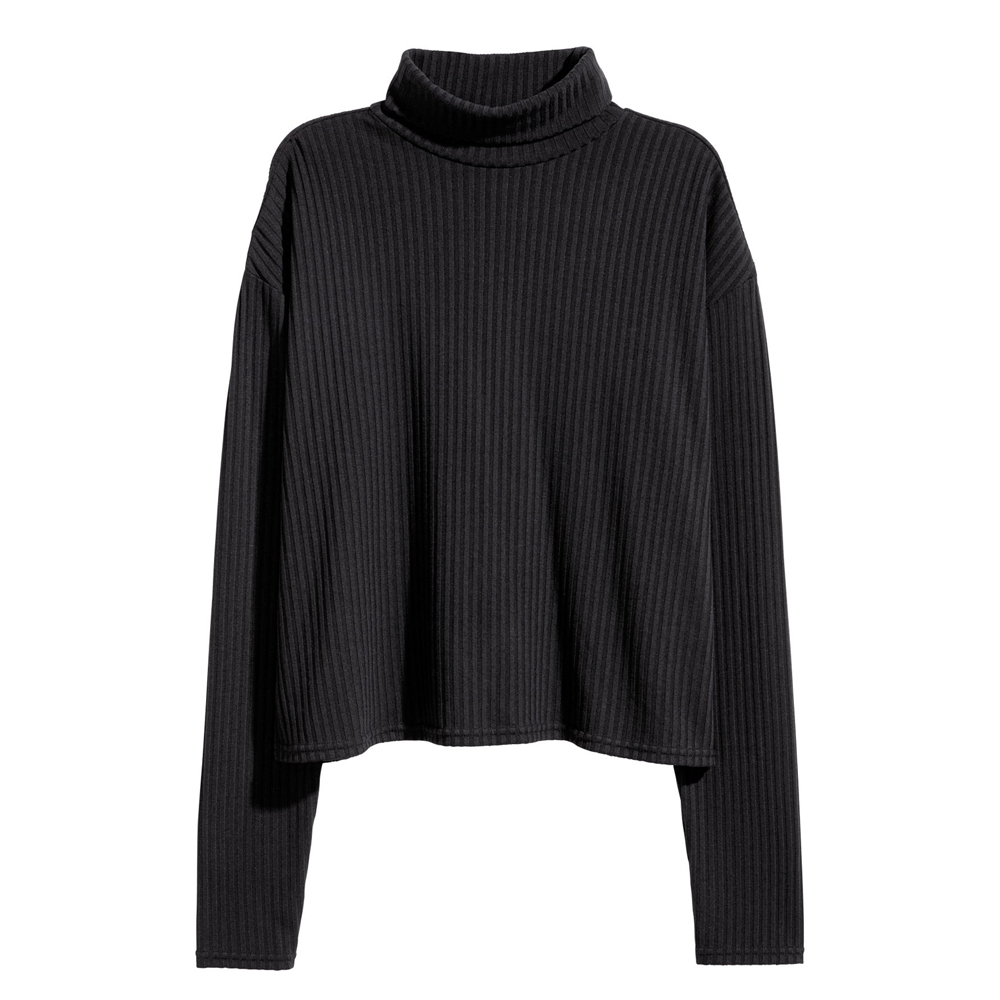 Ribbed Polo-Neck Jumper, $19.99 from H&M-closet-staples-everyone-should-own-gallery_1000x1000