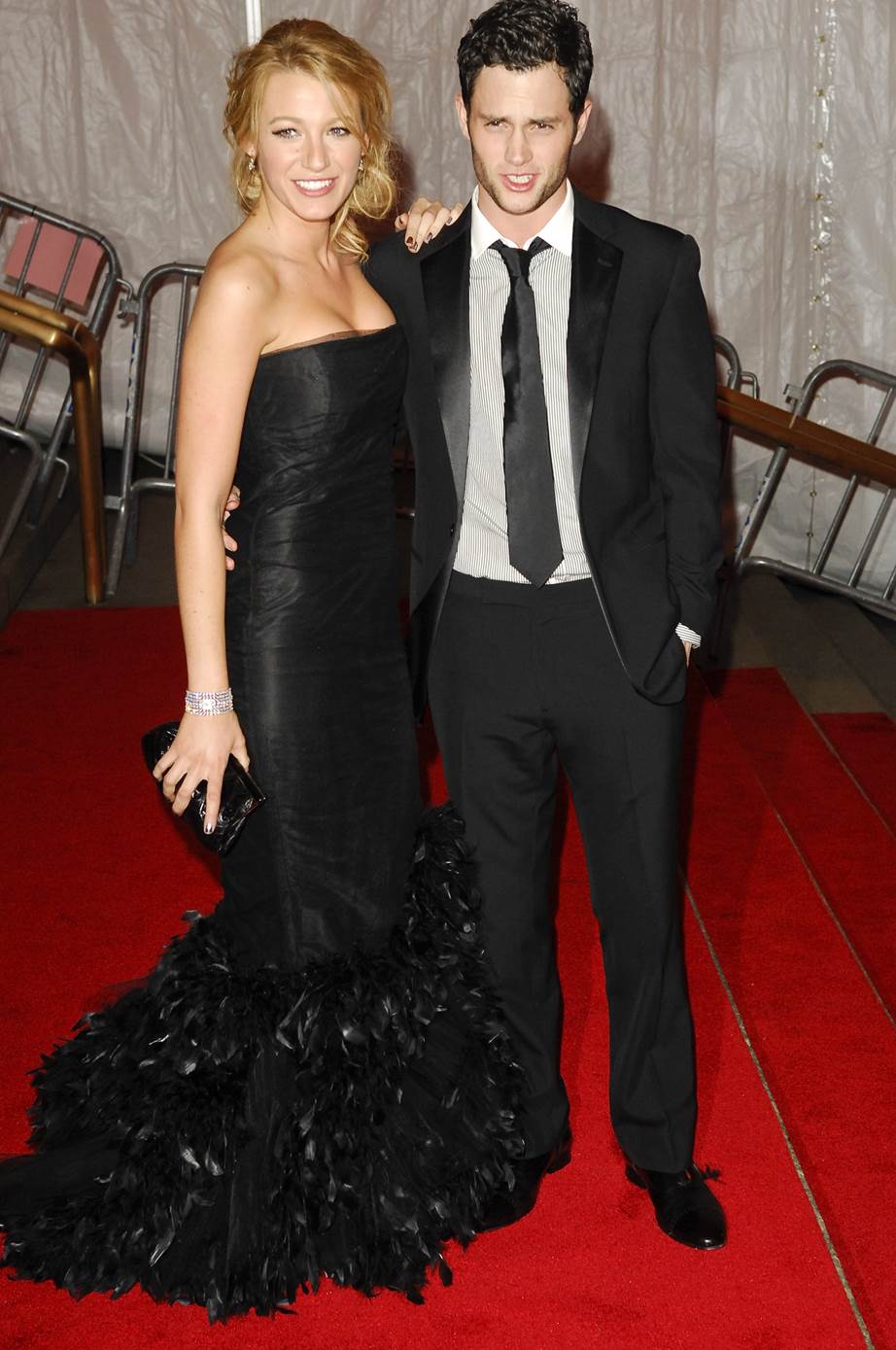 Blake Lively, 2008 Blake Lively wore all American Ralph Lauren to the 2008 Gala, and accessorised with Dan Humphrey. (Sorry, Penn Badgley).