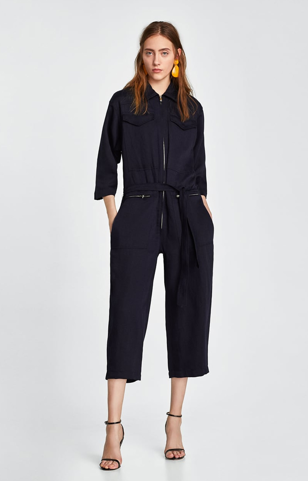 Cropped Jumpsuit, $139 from Zara