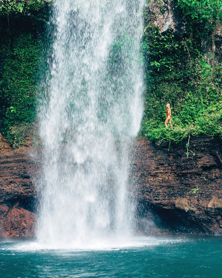 Fiji waterfall