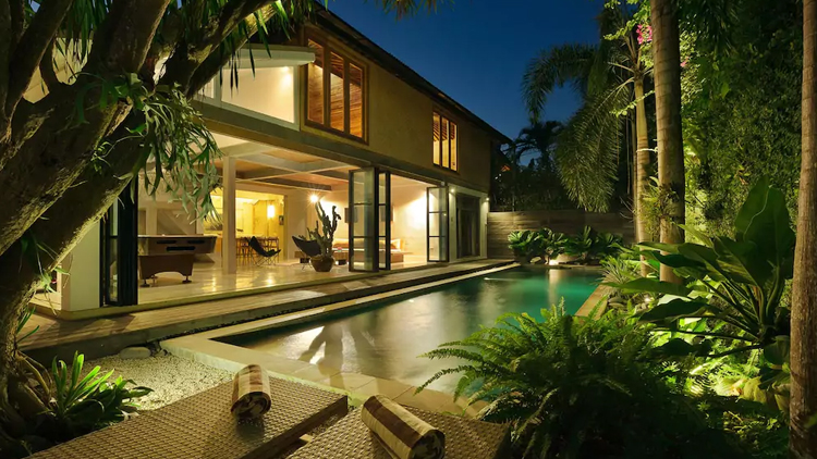 Beachside House, Seminyak Beach, Bali Rent your own private villa via Airbnb in Bali and spend your evenings testing the thriving restaurant scene in Bali, as well as the various different nightlife locations such as single fin, potato head beach club and pretty poison. Gemini’s will love having their own peaceful villa to return to after jam-packed social nights. Book
