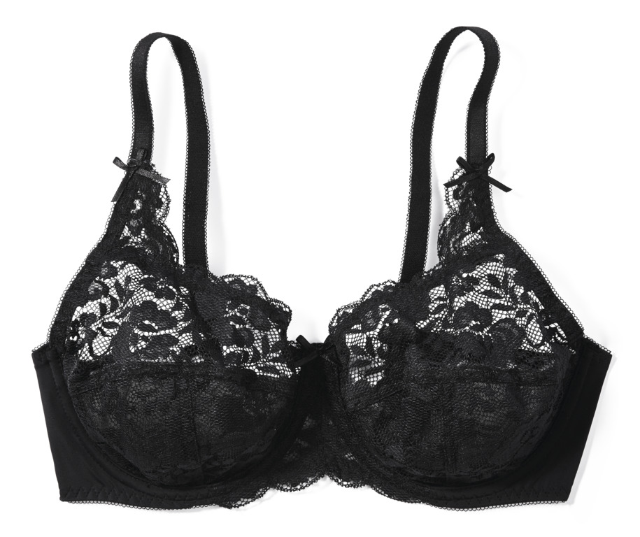 Lyric Plus Crystal Lace Underwire Bra, $39.99 from Farmers