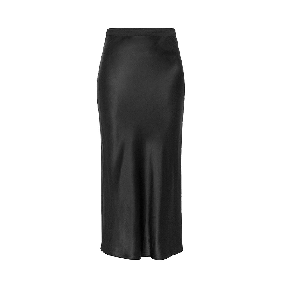 17 Items To Update Your Working Woman Wardrobe Now |Anine Bing Bar Silk Skirt, $355 from Sister & Co