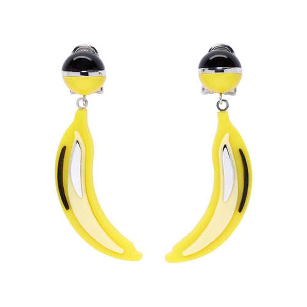 Farfetch-Prada-banana-earrings