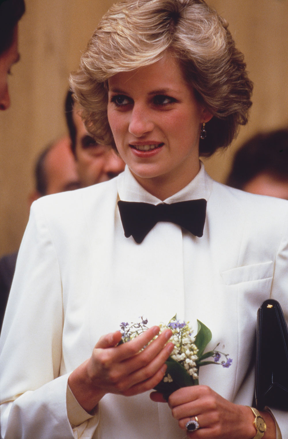 23 April, 1985 - Princess Diana in Florence, Italy.