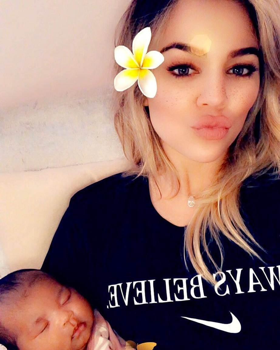 True Thompson A very Kardashian choice of name! Khloe went into labour only days after news broke of her partner, Tristan Thompson cheating. But they've weathered the storm and she was thrilled to announce the birth of her beautiful baby girl True Thompson.