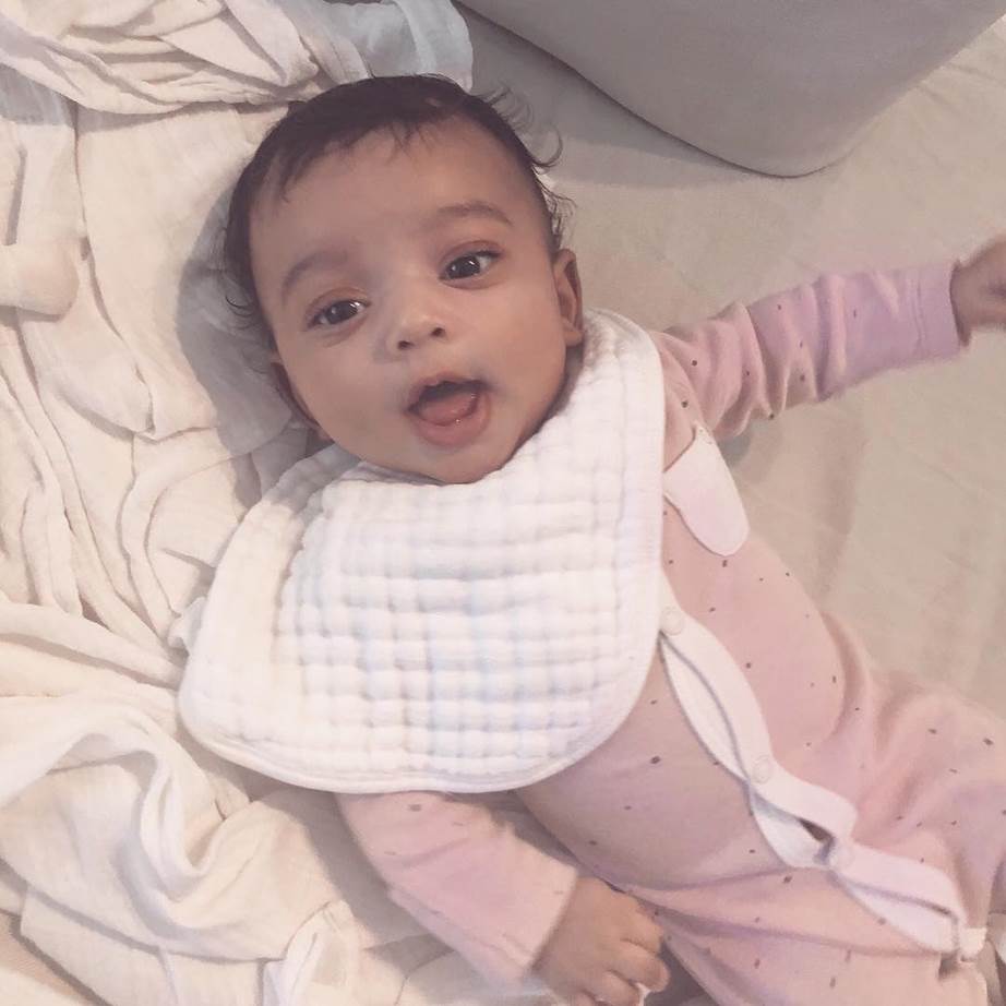 Chicago West Kim Kardashian welcomed her baby girl, Chicago, on January 15 with husband Kanye West. Chicago was born via surrogate and has the same dark hair and big eyes as her siblings, North West and Saint West.