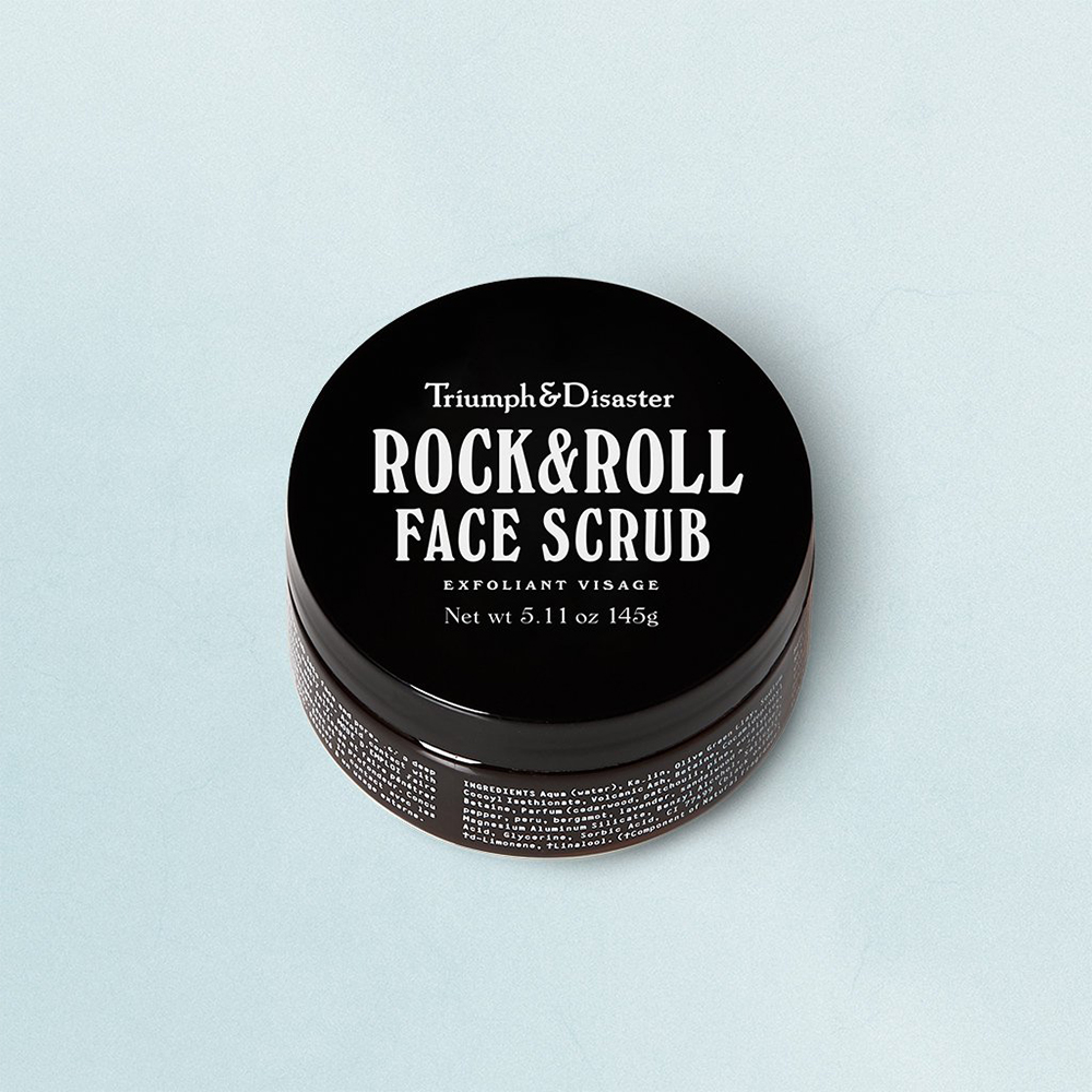 Triumph & Disaster Rock and Roll Volcanic Ash & Green Clay Face Scrub, $49