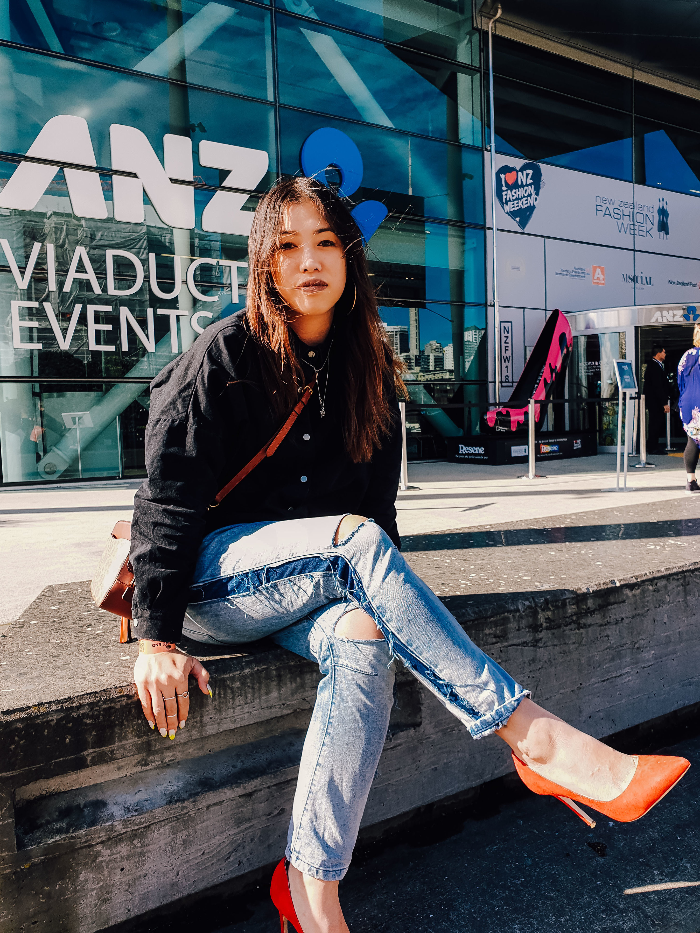 Street style at NZFW 2018: Saturday taken on the new Samsung Galaxy Note9 by Ben Loader
