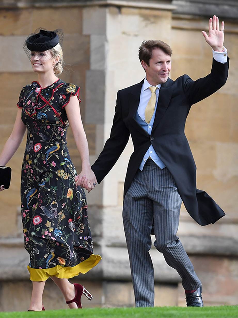 singer James Blunt and Sofia Wellesley Relive every charming moment from Princess Eugenie and Jack Brookbank's royal wedding | Fashion Quarterly