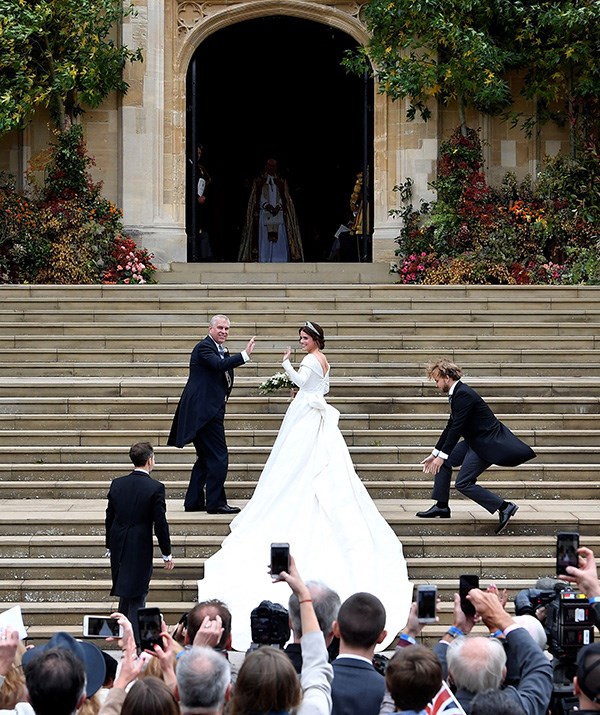 Relive every charming moment from Princess Eugenie and Jack Brookbank's royal wedding