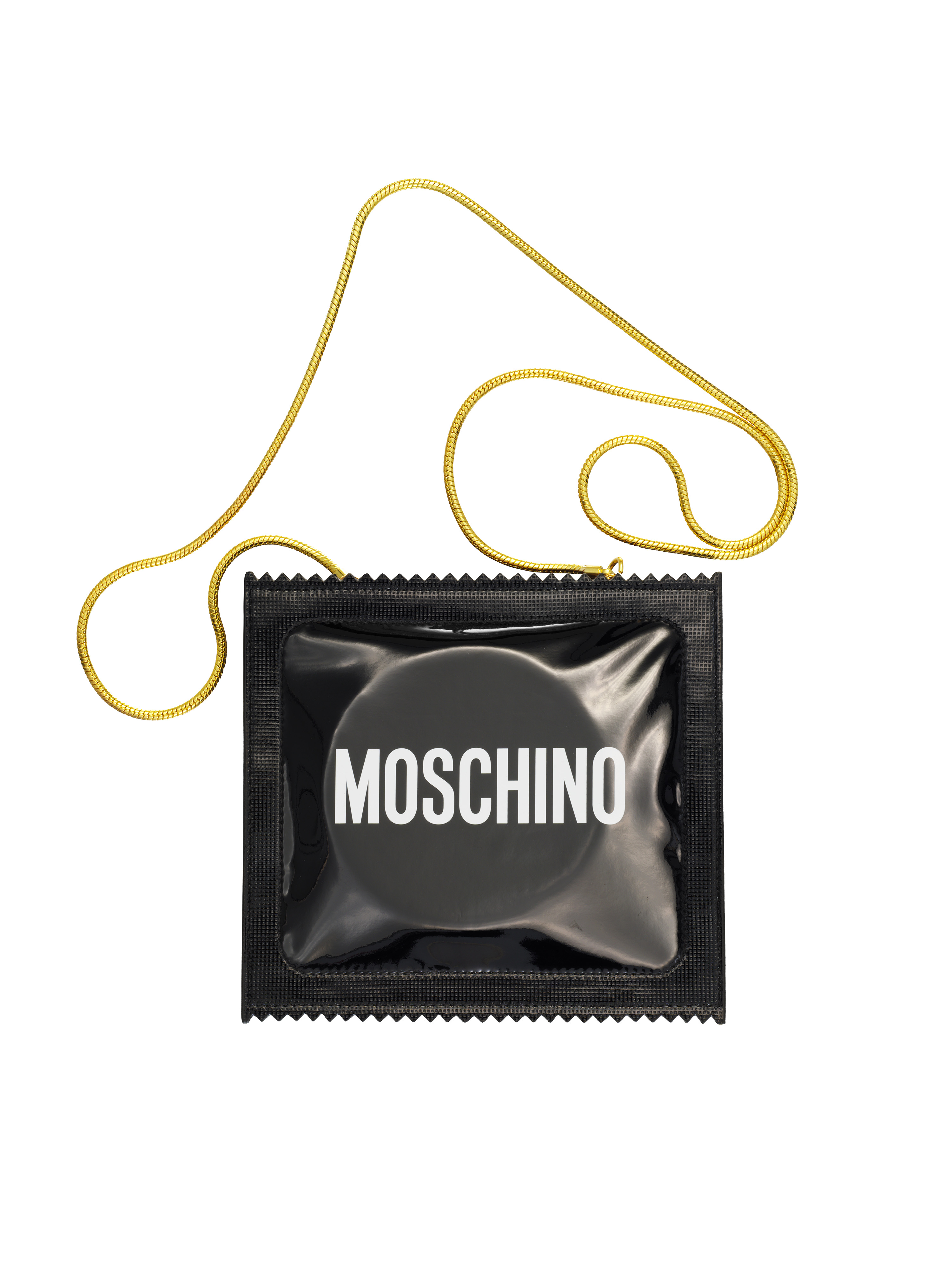 MOSCHINO [TV] H&M Condom Clutch $159.00