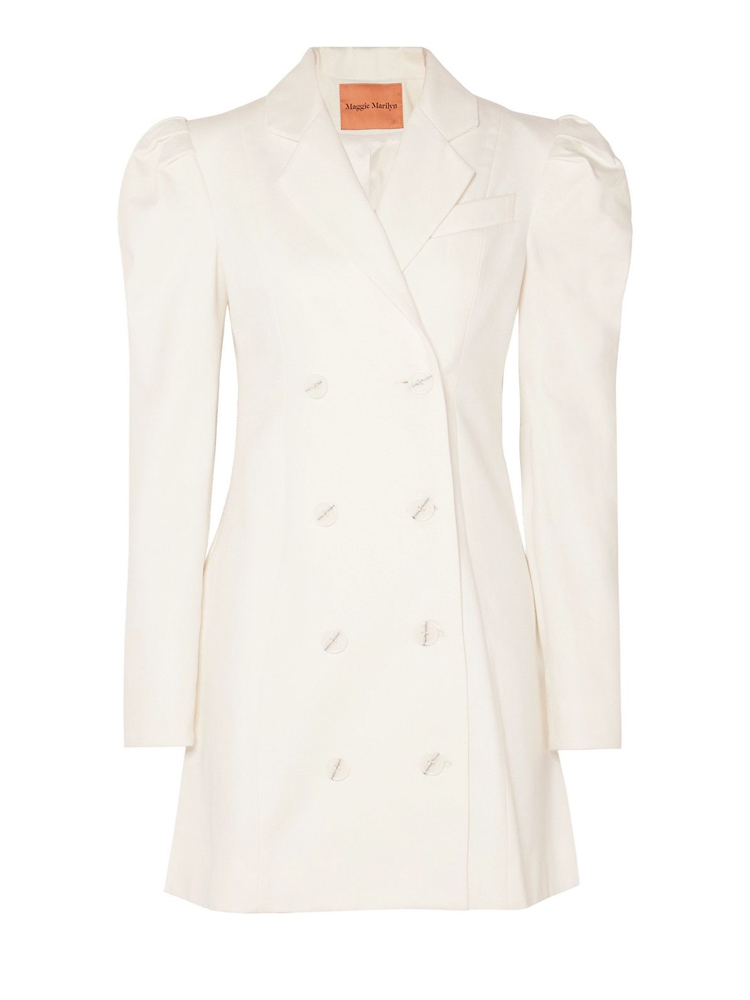 Maggie Marilyn Leap of Faith cotton-twill mini dress, $650 USD from Net-a-Porter.