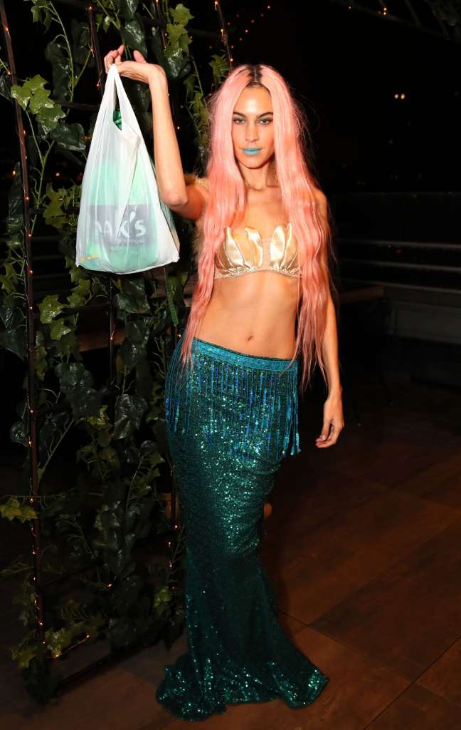 Alexa Chung as a mermaid.