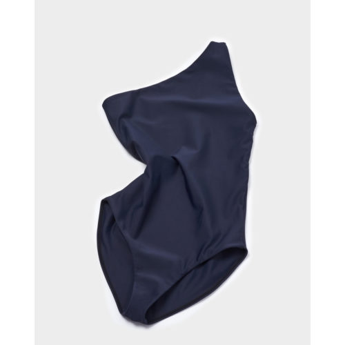 Asymmetric one piece, $239 from Kowtow