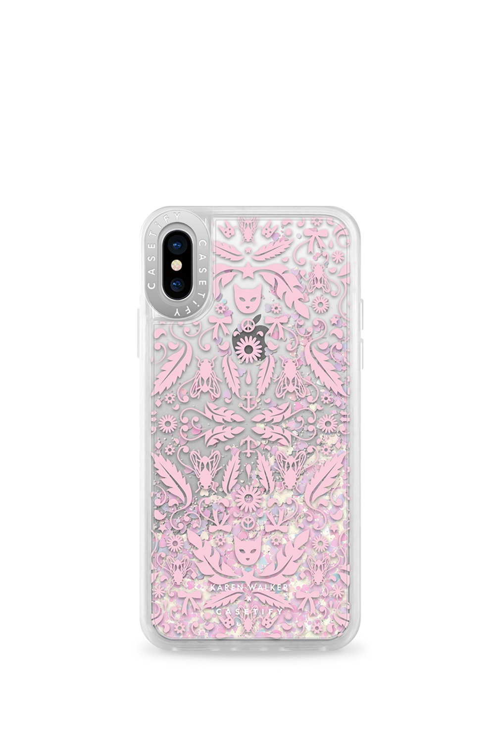 Casetify x karen Walker Filigree glitter iPhone case, $70 from Karen Walker