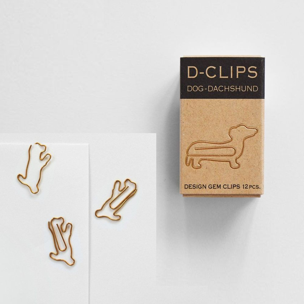 D-Clip dachshund paperclips, $15 from Father Rabbit